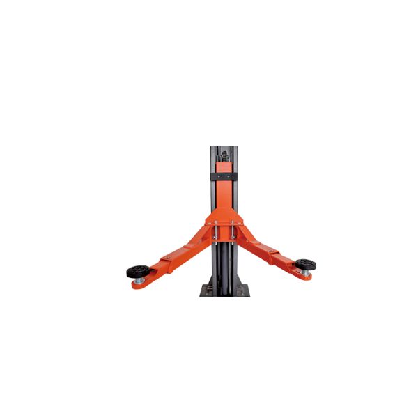 4200kg CE Approved 2 Post Clear Floor Hydraulic Car Lift 2850mm Width Between