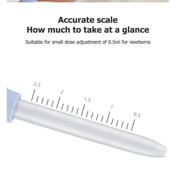 OEM Baby Care Infant Snot Remover 3 X 7.5 Cm Vacuum Infant Nose Aspirator For Children