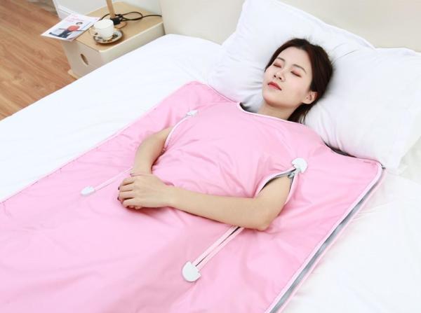Professional Infrared Sauna Blanket Fat Burned Slimming Home Electric Thermal Detox Therapy for Women Men Sauna Blanket