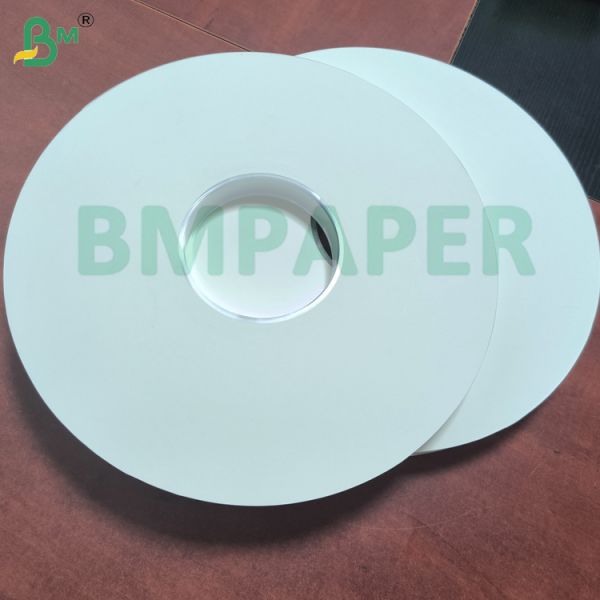 Light Weight White Or Custom Printing Wrapping Paper Slitted Rolls For Individual Straw Wrap