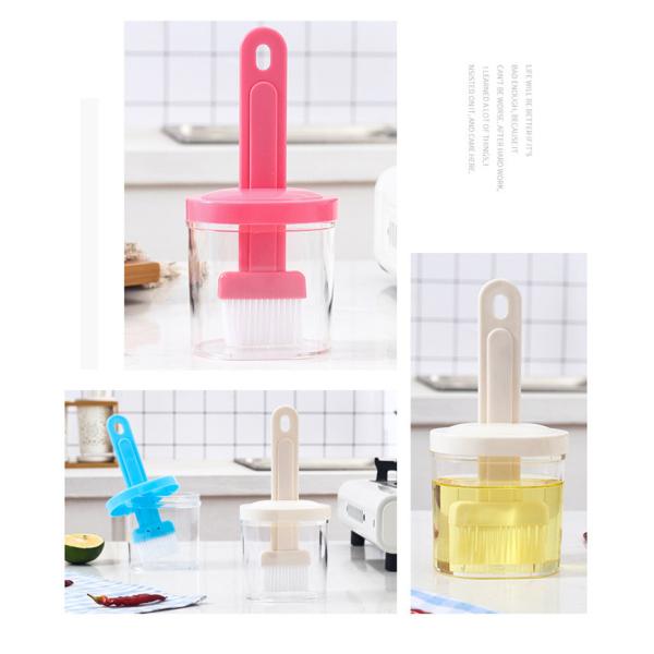 Plastic kitchen oil brush Barbecue brush with box