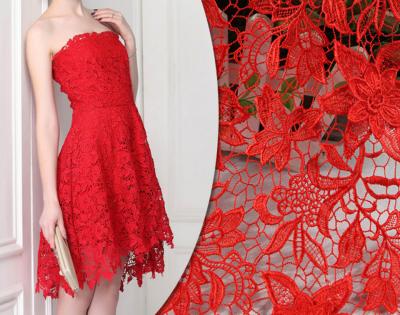 2018 Summer Newest Style chemical  Embroidery Fabric 140cm wide for wedding dress