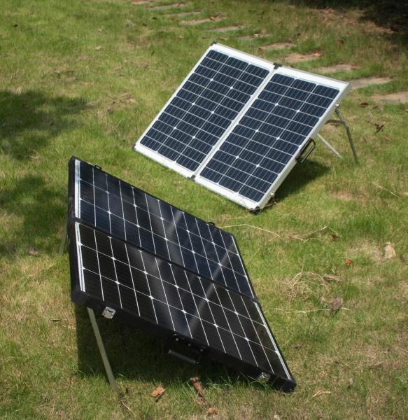 120W 150W 200W 300W Foldable Solar Panels Camping Kits