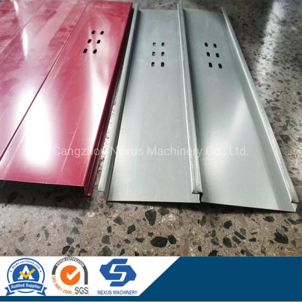                  Nexus Perforated Spandrel Panel Classic Rib Sheet Roll Forming Machine             