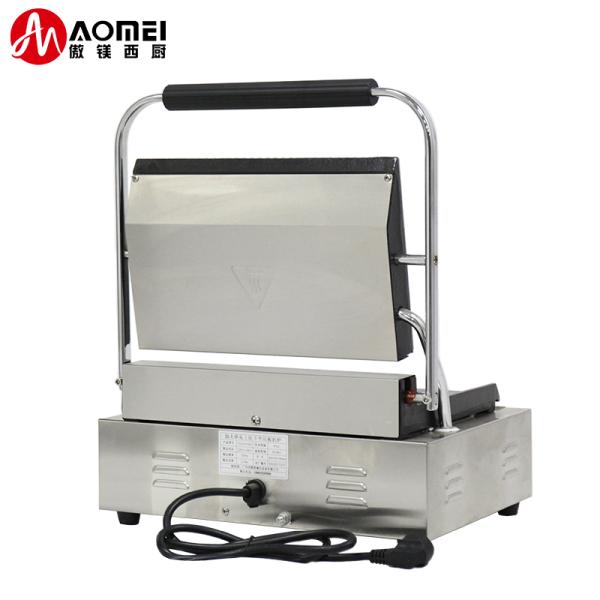 Commercial Grade Electric Panini Contact Grill Press Plate Grill for Perfect Paninis