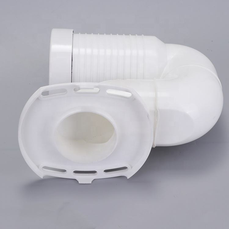 Toilet Drain Pipe Fitting, Straight Pipe For Wall Drainage To Floor Drainage Conversion Joint, Universal Displacement Pipe