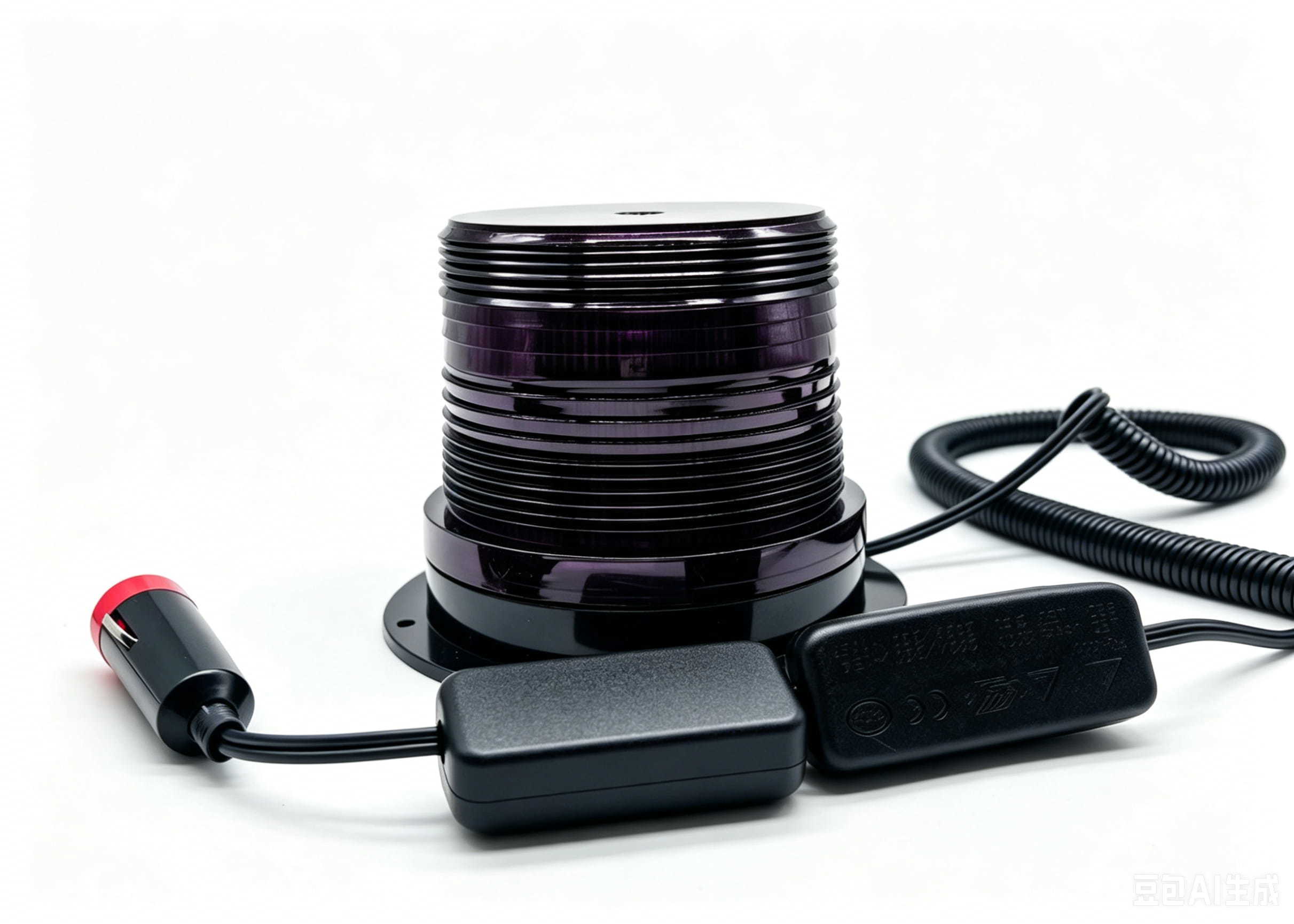 Slim LED Strobe Beacon For Car 5" 6W Flash / Rotate Patterns RD-205-30B