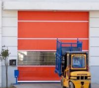 Stainless Steel Pvc Rapid Roller Doors for warehouse and workshop clean room Automation Shutter 220V Motor Operate