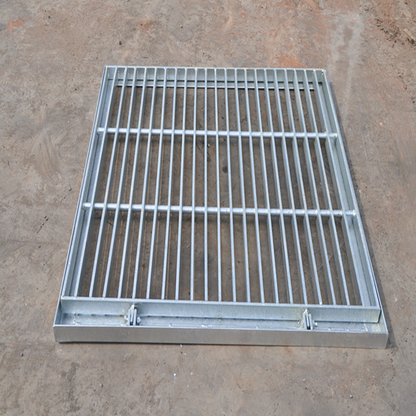 Da tampa de aço do dreno do Grating da categoria um material Q235 galvanizado mergulhado quente