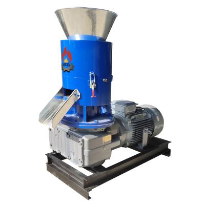 Flat Die Type 600KG/Hour Biomass Pellet Making Machine For Home Use