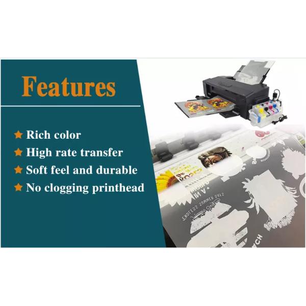 Чернила белизны ДТФ передачи тепла, водные чернила ткани для одежды