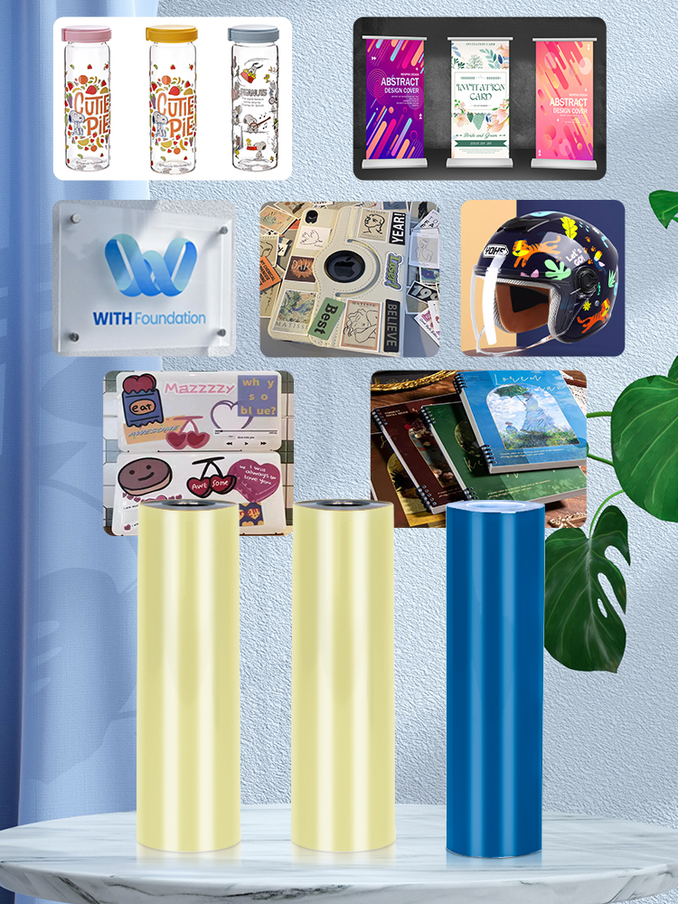 30cm 60cm UV DTF Film Roll AB UV 3d Embroidery Puff Effect