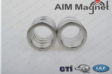 N35 Sintered NdFeB Magnets radial magnetization ring magnet