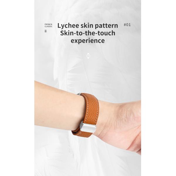 20мм кожаные ремни для часов Замена для Samsung GaLaxy Watch 4 Запястье Подарочный аксессуар