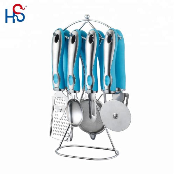 TPR Handle Kitchen Accessories Sets for Room Space Kitchen in Home Kitchen Cooking