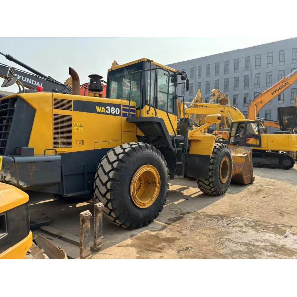Komatsu WA380-6 Used Wheel Loader Certified 6-Month Warranty Full Inspection