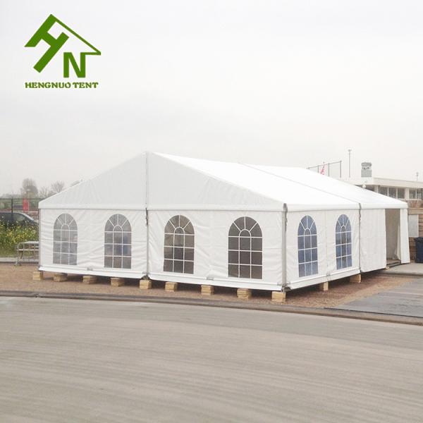 Easy Assembled 10x12 Canvas Tent Wedding Party 100 People Capacity