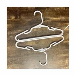 Wholesale 3D printing Colorful Non Slip Foldable Adjustable PP Plastic Cute Plastic Hanger For Baby