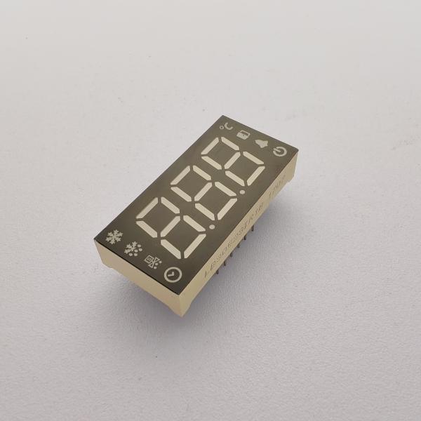 Red 3 digit common cathode 7segment LED Display for Refrigerator Controller