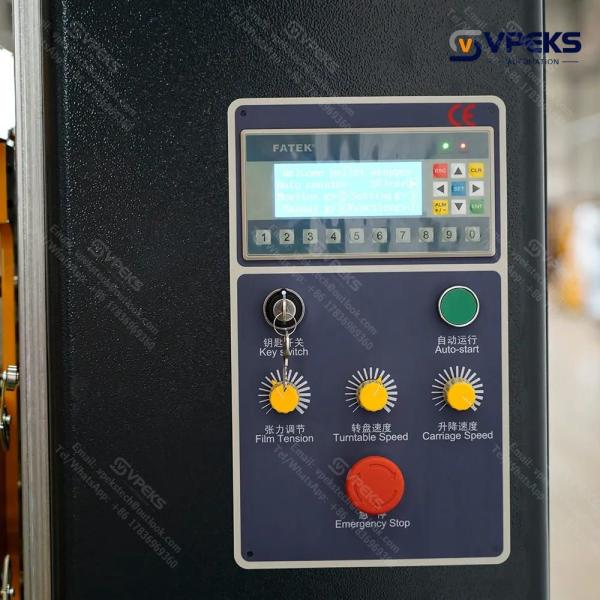 Stretch Wrap Equipment Semi Automatic Pallet Wrapper For Packaging