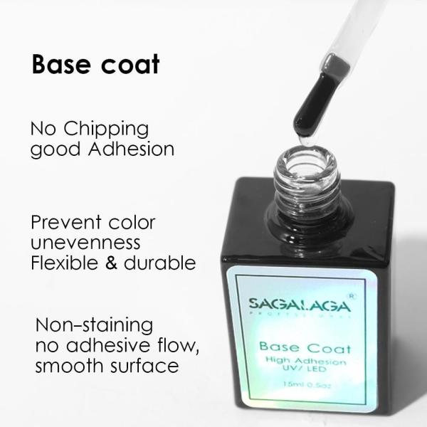 Gel Base and Top Coat French Rubber Base Uv Gel Nails Polish Cear Kg