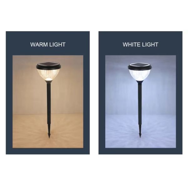 Motion Sensor Solar Lawn Lights - Auto-On/Off Waterproof LED Garden Path Lights