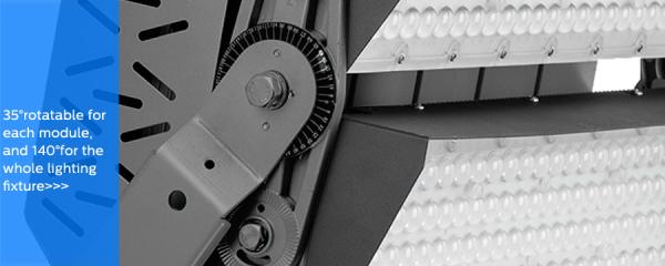 IP65 1800W IK08 LED Sports Ground Flood Lights For Stadiums And Racing Tracks