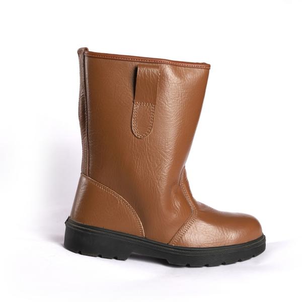 High Cut EU 36-47 Cut Work Boots Durability Protection Men'S Safety Shoes