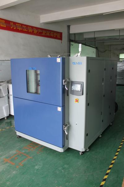 Hot Cold Thermal Shock Test Chamber Air Damper Basket Transmission Three Two Zone