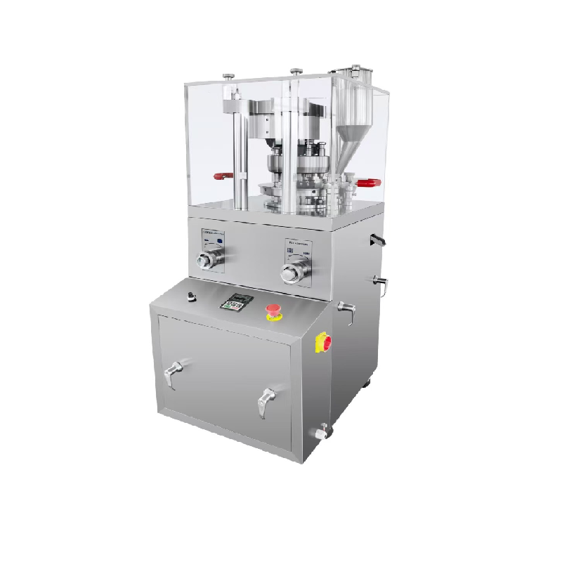 9 Punches Small Rotary Tablet Press Machine for small batch tablets production
