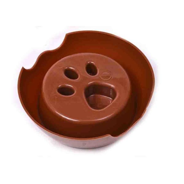 PP Plastic Anti Choking Dog Pet Food Bowls Travel Petfood Bowl