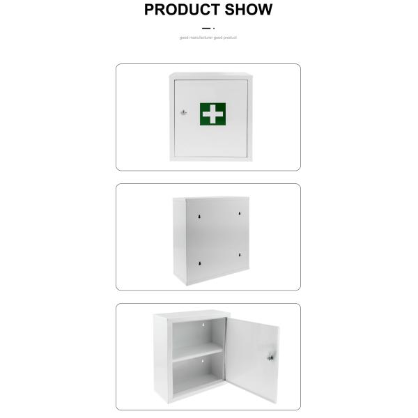 Ключ хранения скорой помощи запирая безопасный медицинский шкаф стены