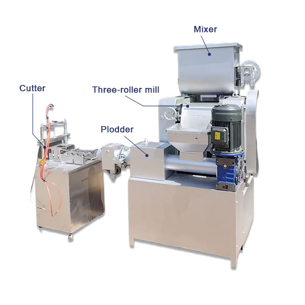 Mini Stainless Steel Soap Production Line 100-200kg/H For Laundry Toilet Soap