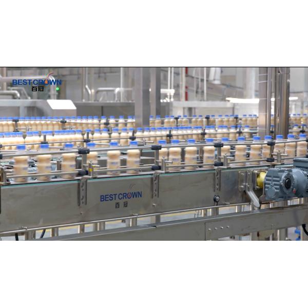 300ml máquina de rellenar fría aséptica inteligente 15000bph para Juice Milk Carbonated Drinks