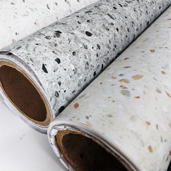 Quartz Design Self-Adhesive PVC Film para Cozinha