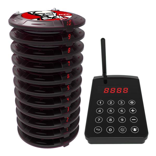 Novo sistema de serviço de paging de design Pager de montanha-russa com grande preço