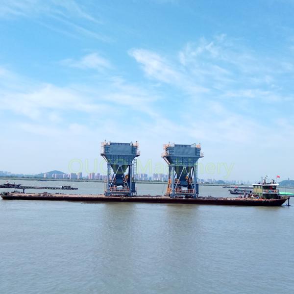 Клинкер OUCO 40CBM Discharging хоппер Eco порта черни