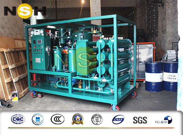 Vacuum Dielectric Transformer Oil Filtration , Regeneration Transformer Oil Filtration Plant
