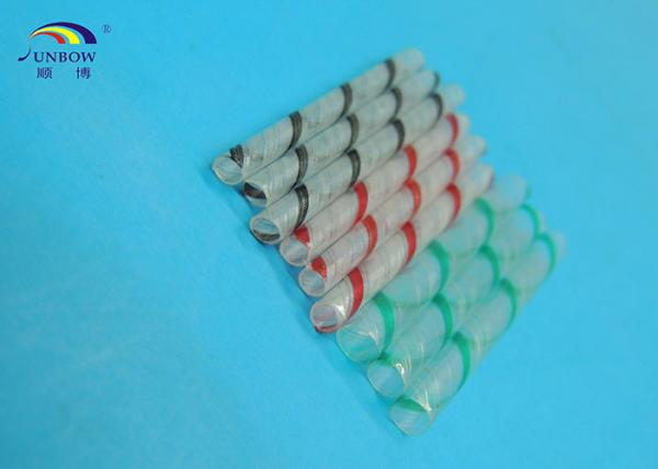 Smooth Surface Low Shrink Ratio PET Heat Shrink Tubing Eco-friendly and Non-flammable