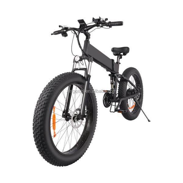 Fast Charging High End Folding Electric Mountain Bike Aluminium Alloy