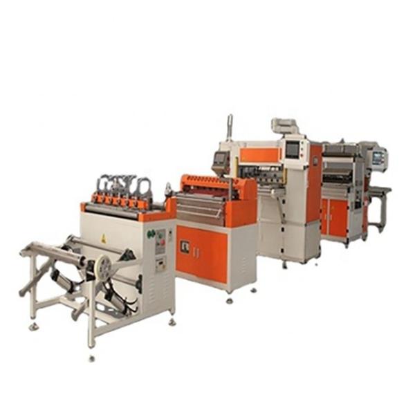 Computerized HEPA Filter Pleating Machine 1KW Knife Paper Pleating Machine 1300mm Working Width