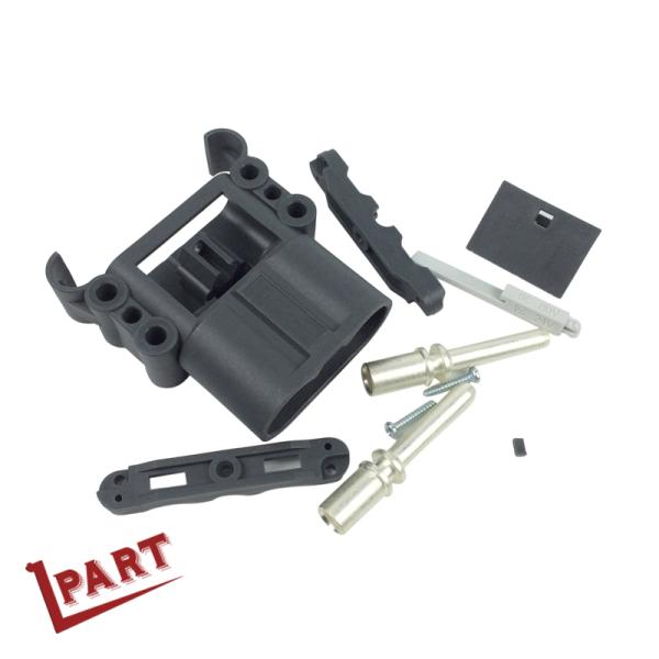 Electric Forklift Battery Parts DIN Female Battery Connector 80A For Customized Needs