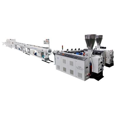 Linha de produção plástica extensamente de alta qualidade das extrusora da tubulação do PVC de 20mm - de 110mm