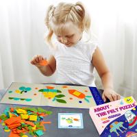 Les enfants extérieurs d'intérieur ont senti les autocollants animaux pour l'amélioration de Congnition de graphiques