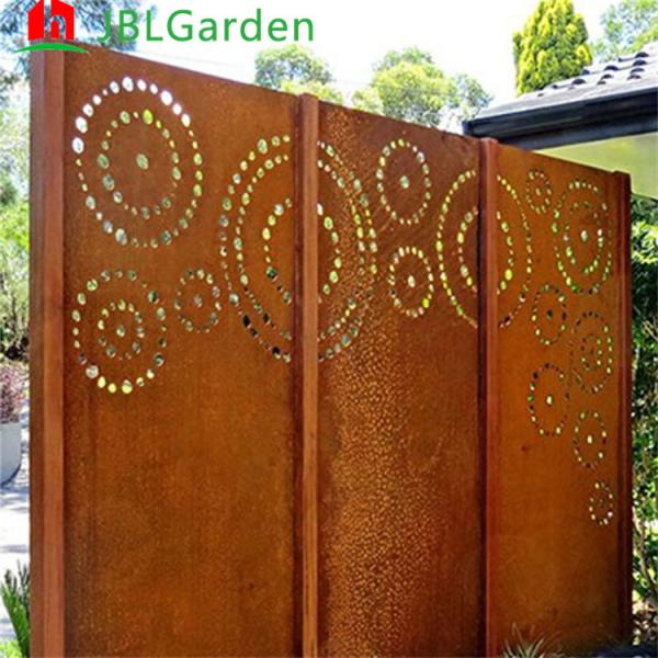 a privacidade exterior do metal de 900*1800mm seleciona a tela decorativa do jardim inoxidável