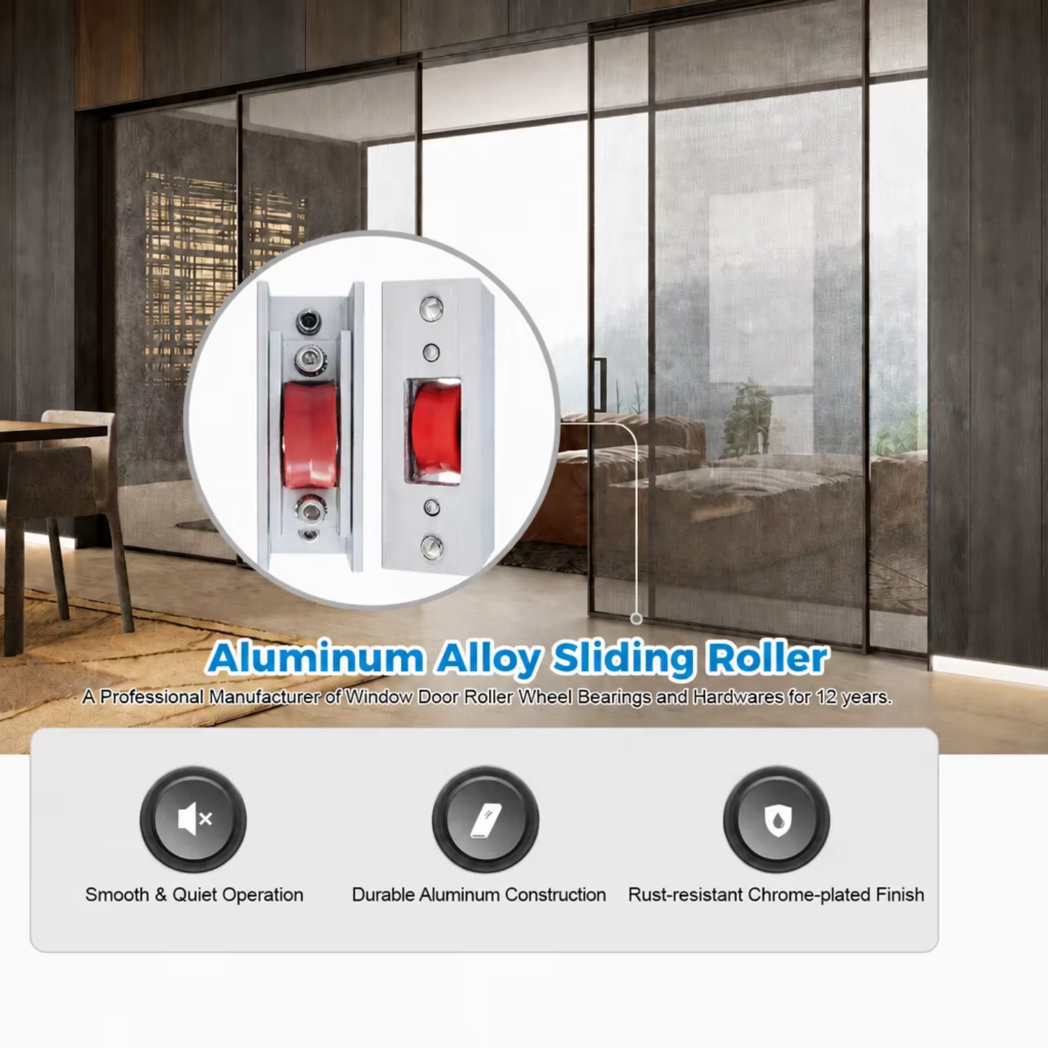Factory Direct OEM ODM Customized Sliding Door Roller and Window Roller with Low MOQ for Wholesale