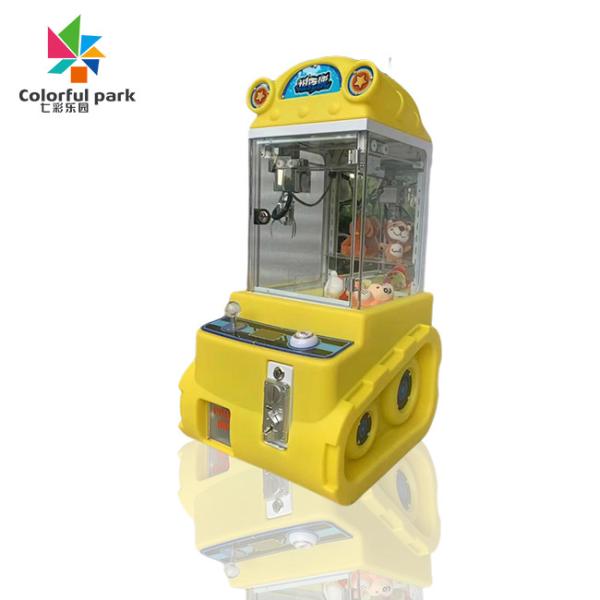 Máquina premiada do presente BV20 Bill Acceptor Arcade Toy Grabber de Crystal Love Claw Crane Machine
