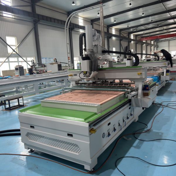 Fully Automatic Nesting CNC Router Machine With Auto Loading And Unloading
