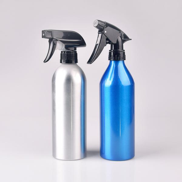 Серебряные голубые алюминиевые косметические бутылки вызывают брызги 0.6mm толстое ISO9001