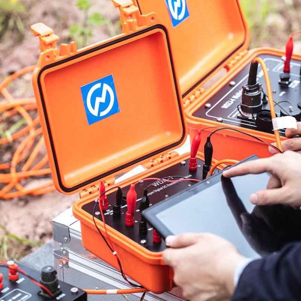 Equipamento de tomografia de imagem de pesquisa 2/3D de múltiplos eletrodos para exploração geofísica